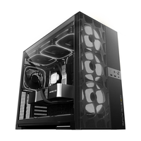 几何未来 Model5 铁扇 支持EATX主板 黑灰 台式机箱