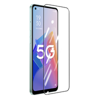 SmorssOPPO A96钢化膜 A96手机膜高清全屏覆盖保护膜 防磨防指纹贴膜