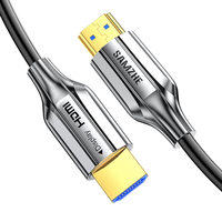 SAMZHE 山泽 XGH80 HDMI2.0 视频线缆 80m 银黑色