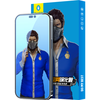 BLUEO/蓝猩 细边听筒防尘 手机钢化膜