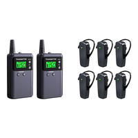 Bcity/比西特 一对多导游讲解 无线讲解器套装+发射器+接收器+充电箱