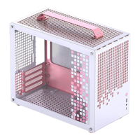 乔思伯 Z20 M-ATX机箱 白粉