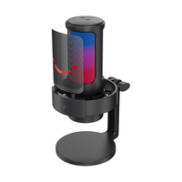  FIFINE/非梵迪 降噪耳返监听 桌面直播麦克风+悬臂支架