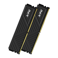 ADATA 威刚 XPG系列 威龙D35 DDR4 3200MHz 台式机内存 马甲条 黑色 16GB 8GB*2