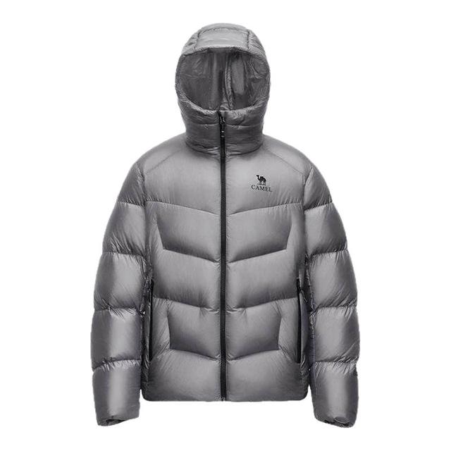 骆驼 羽神男装羽绒服鹅绒短款男女羽绒面包服保暖加厚外套户外