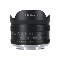 7artisans 七工匠 7.5mm F2.8 鱼眼镜头 索尼E卡口 新款 黑色