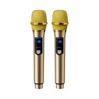 SANSUI/山水 可充电锂电池 无线万能麦克风话筒