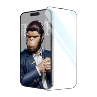 蓝猩先生 适用苹果16promax手机壳膜套装16promax钢化膜+猩技磁吸手机壳【玄武黑】