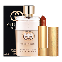 古驰(GUCCI)【礼盒包装】倾色口红绒雾哑光唇膏 505#绒雾哑光+罪爱女淡香水30ml