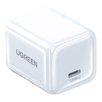  UGREEN/绿联 30W快充 氮化镓充电器  单Type-C口 典雅白 单头 30W