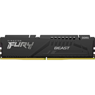 Kingston 金士顿 FURY Beast野兽系列 DDR5 6000MHz 台式机内存 马甲条 黑色 C40