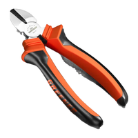 绿林（GREENER）家用6寸斜口钳电工剪钳工业级水口钳可剪钢丝偏口钳子