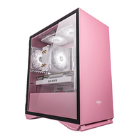 aigo 爱国者 YOGO M2 M-ATX机箱 半侧透 猫爪粉