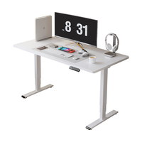 乐歌吹雪PRO电竞桌双电机升降桌台式电脑游戏桌办公桌家用书桌子1.2白 吹雪pro+【E0环保板】