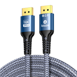 毕亚兹 DP线 2.1版16K60Hz电竞高清4K240Hz兼容DisplayPort 1.4电脑显卡显示器连接线 1米