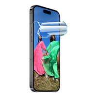 Smorss 防摔抗指纹 iPhone15全胶高清膜  水凝膜
