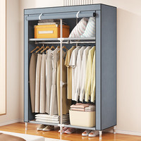 OLOEY 简易衣柜家用卧室布衣柜衣橱小型柜子