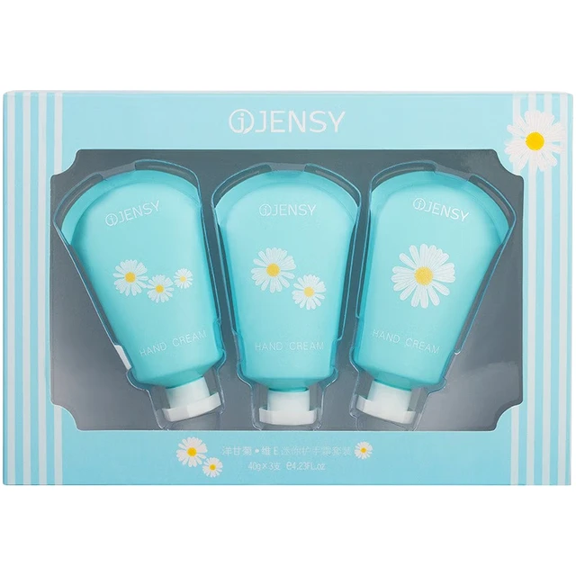  JENSY/真皙 滋润保湿 护手霜礼盒  小洋甘菊 40g*3