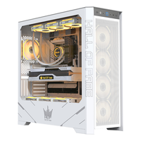  影驰 GALAX 名人堂HOF OC ONE E-ATX机箱 半侧透 白色