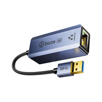 毕亚兹 5G千兆 USB有线网卡