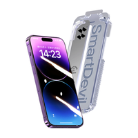 SMARTDEVIL/闪魔 防指纹防爆除尘 苹果14promax钢化膜