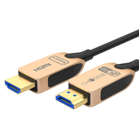 CHOSEAL 秋叶原 QS8167 HDMI2.0 视频线缆 30m 黑金色