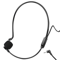 SAST/先科 扩音器 头戴式有线麦克风