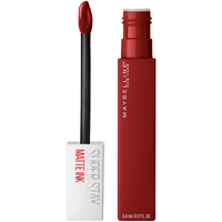 MAYBELLINE 美宝莲 纽约都会系列巨持色哑光液体唇膏 #117复古砖红色 漫威版 5ml