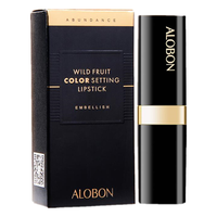 ALOBON 雅邦 晶莹炫色唇膏 #02橘红色 3.2g