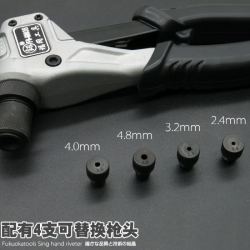 釰 日本福冈工业级拉铆枪铆钉枪拉钉枪手动抽芯单手不锈钢铆钉拉帽 6003B单把拉铆枪