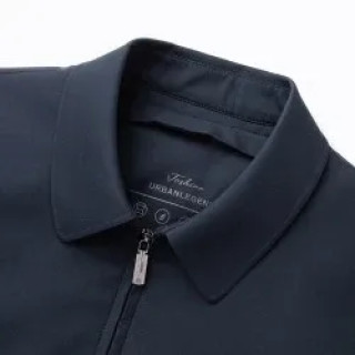 雅鹿 限时1小时！行政夹克羽绒服 90鸭绒 3Y147A28藏青