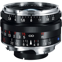 蔡司(ZEISS)德国蔡司镜头徕卡口旁轴相机镜头 适用于徕卡M旁轴系列相机ZM徕卡口T* Biogon 35mm/2.8(黑色)