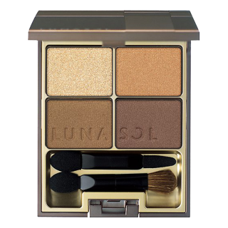 LUNASOL 日月晶采 光透美肌眼影 02 Beige Orange