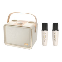  奇联 便携蓝牙音箱 K歌麦克风音响一体机+双话筒+大师级调音