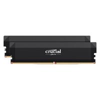 英睿达 Pro DDR5 6000MHz 台式机内存 马甲条 黑色 C36