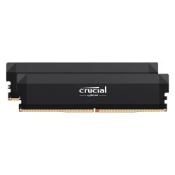 英睿达 Pro DDR5 6000MHz 台式机内存 马甲条 黑色 C36