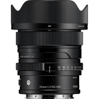 SIGMA 适马 24mm F2 DG DN 广角定焦镜头 索尼E卡口 62mm