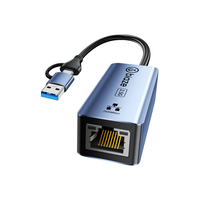 毕亚兹 双口2.5G网卡 USB3.1转网口