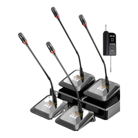 SAST/先科 可调频 无线鹅颈麦克风话筒 接收器