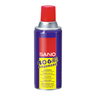  三和 SANVO 防锈润滑剂螺丝松动剂 金属机械铰链除锈剂 406解 400ml