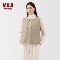 無印良品 MUJI女式 轻量羽绒便携式背心 马甲马夹女款女装内胆25年冬季BD11EA5A