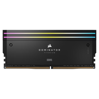 美商海盗船 统治者泰坦 DDR5 6600MHz RGB 台式机内存 灯条 黑色 96GB 48Gx2 C32