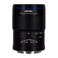 老蛙（LAOWA）50mm F2.8 M43画幅微距镜头2倍放大复消色差M43卡口 黑色 M43卡口