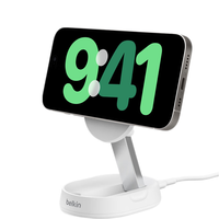 国家补贴：贝尔金 Qi2认证磁吸无线快充 无线充电器  单Type-C口 白色单头 15W