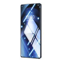 毕亚兹【三倍增强2片】vivo iqoo12钢化膜 iqooNeo8/pro手机贴膜 高清全屏覆盖防刮强抗指纹玻璃保护膜 JM713