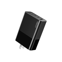 LKTOP适用大僵无人机air3/air2s/御3/mini4pro65W氮化镓快充充电头 100W氮化镓四口快充【送100W快充线】【黑】