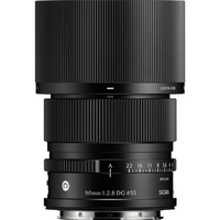 SIGMA 适马 90mm F2.8 DG DN | Contemporary 定焦镜头 索尼E卡口 55mm