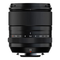 FUJIFILM富士 全新 微单相机镜头系列 国际版 套机镜头 X卡口 XF 33mm F1.4 WR 标配