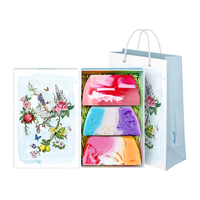 卡莎灡（kasanrin） 礼盒装精油皂手工皂男女洗脸洗澡女生性感水嫩礼盒【3种味道】共300克