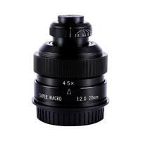ZHONGYI OPTICAL 中一光学 20mm F2 微距镜头 索尼E卡口